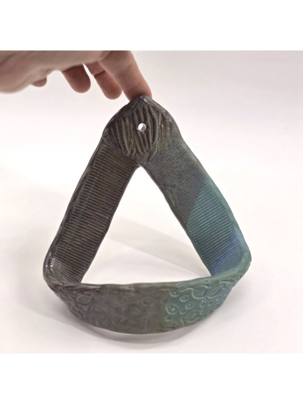 Ceramic Pottery Towel Rack Holder